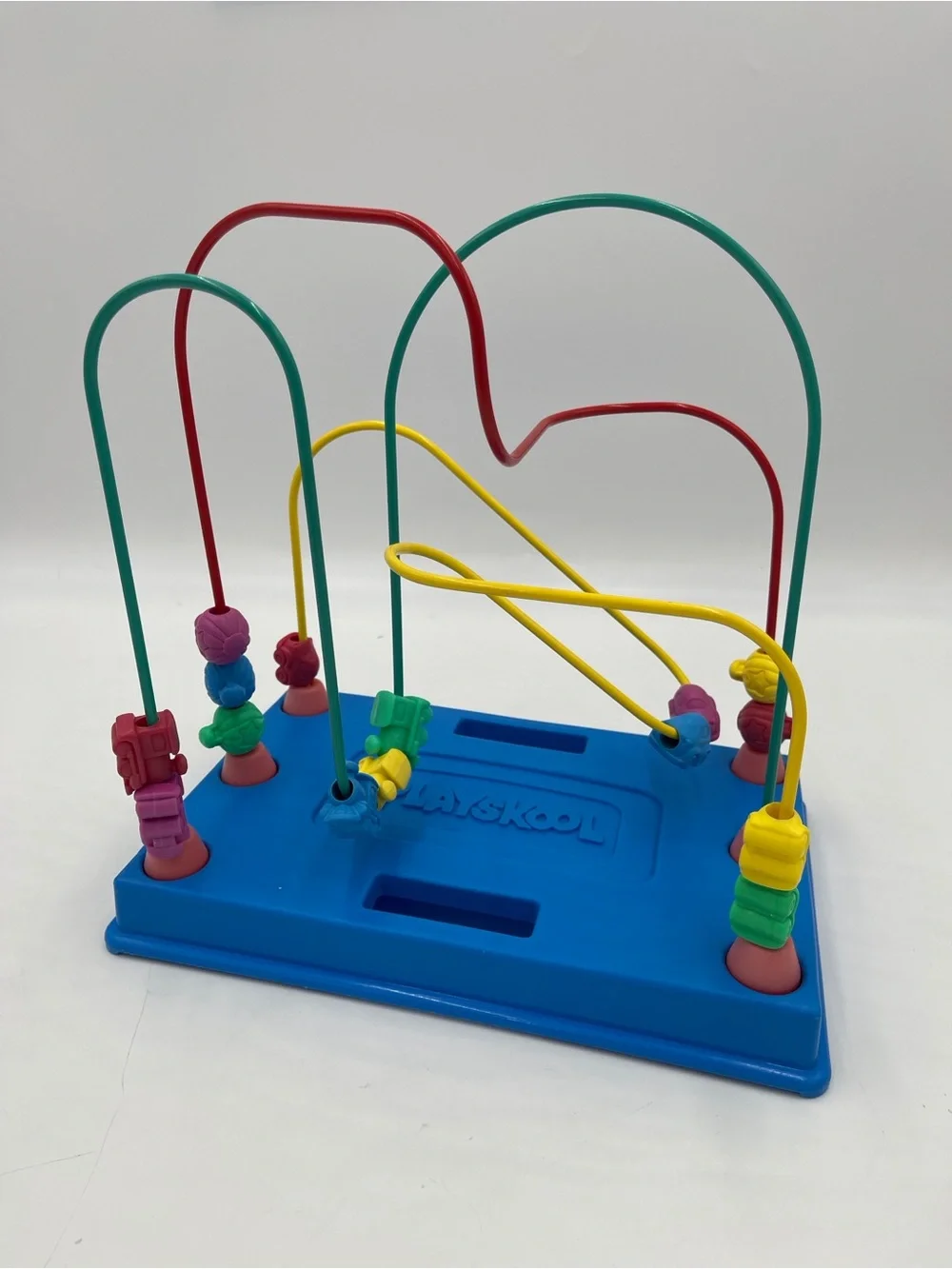 1988 Playskool  busy beads wire maze toy cars & trains